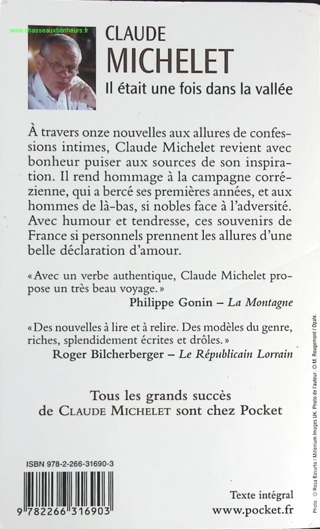 Il était une fois dans la vallée - Claude Michelet - livre