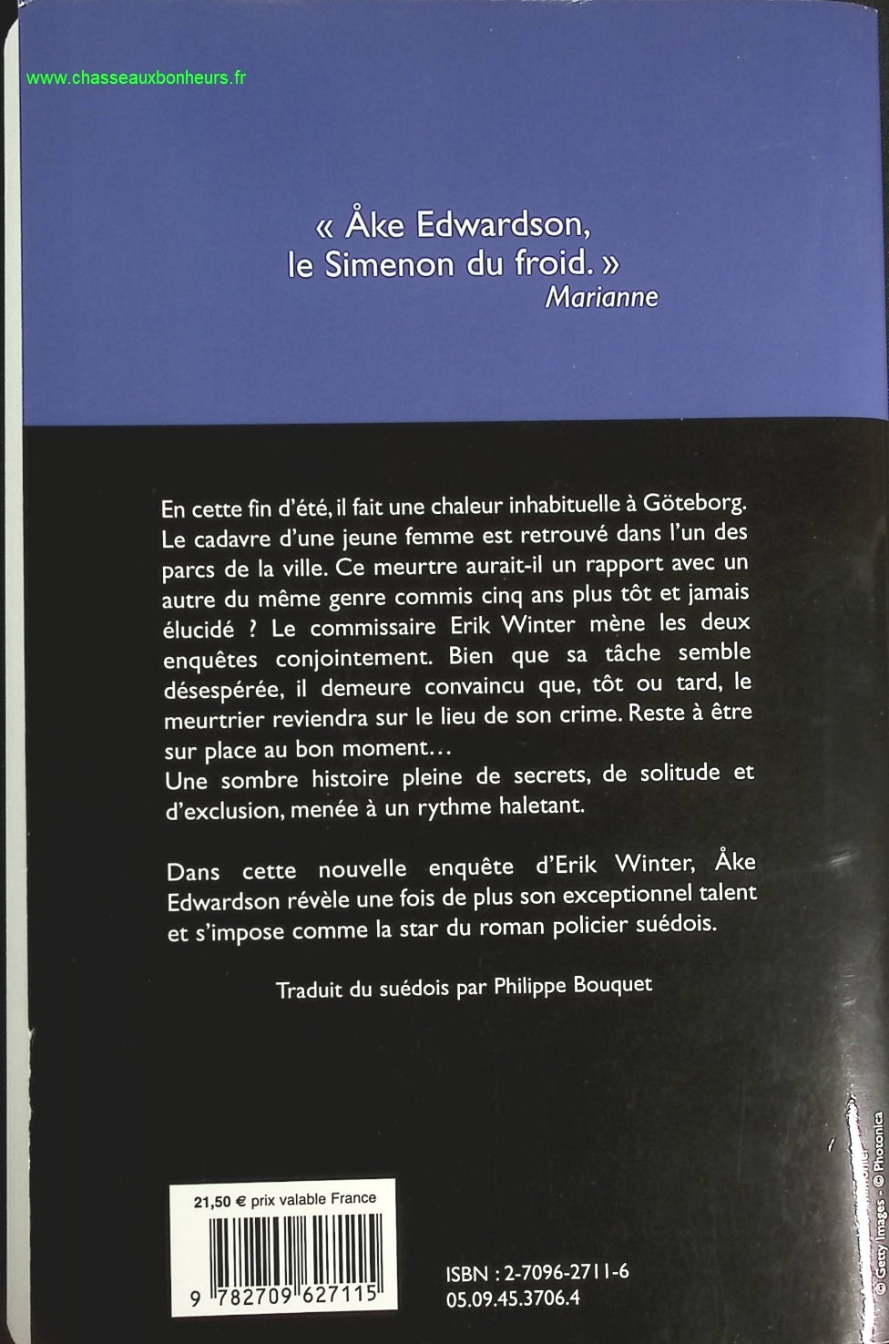 Je voudrais que cela ne finisse jamais - Åke Edwardson - livre