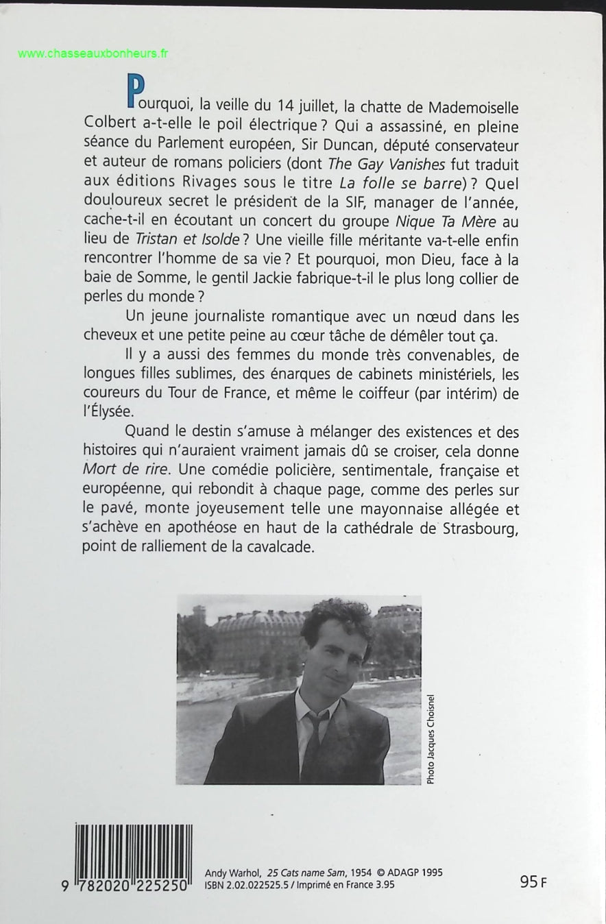 Mort de rire - Lucas Fournier - livre