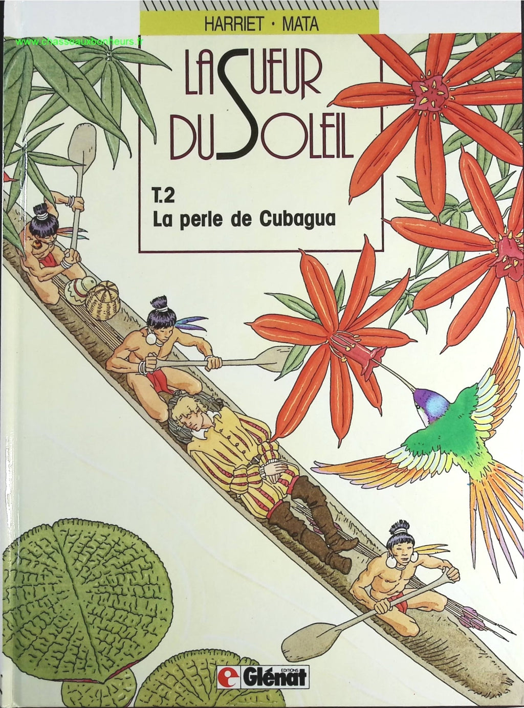 La Perle de Cubagua tome 2 - La Sueur du soleil - Gregorio Muro Harriet José Manuel Mata - livre BD