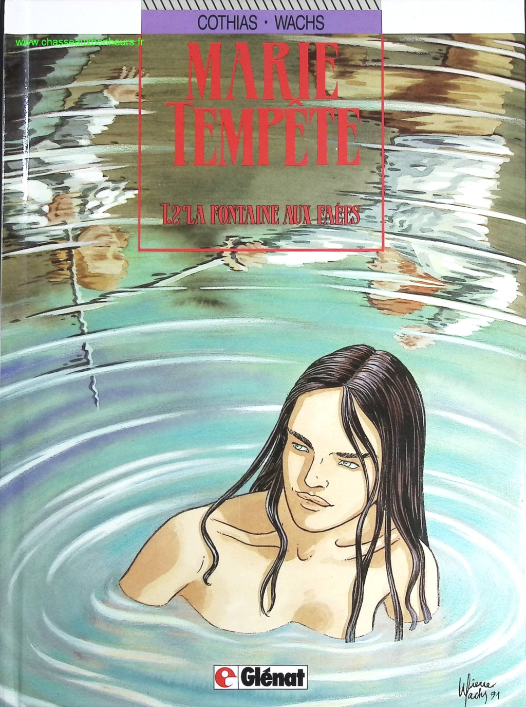 La Fontaine aux Faées tome 2 - Marie Tempête - Patrick Cothias Pierre Wachs  - livre BD