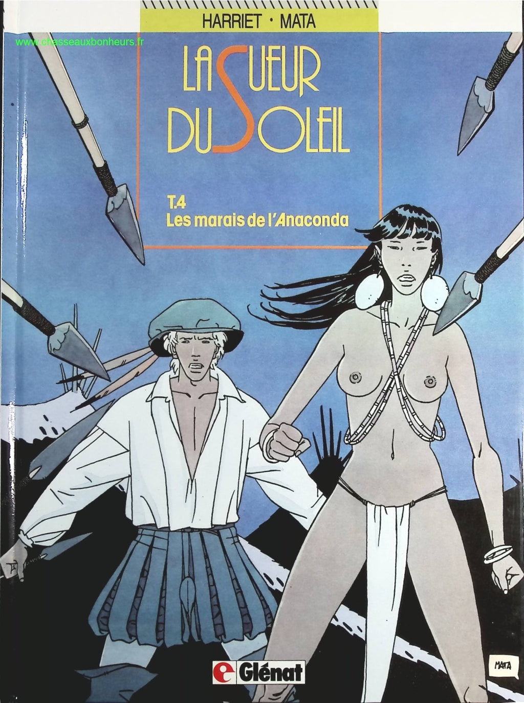 Les marais de l'Anaconda tome 4 - La Sueur du soleil - Gregorio Muro Harriet José Manuel Mata - livre BD