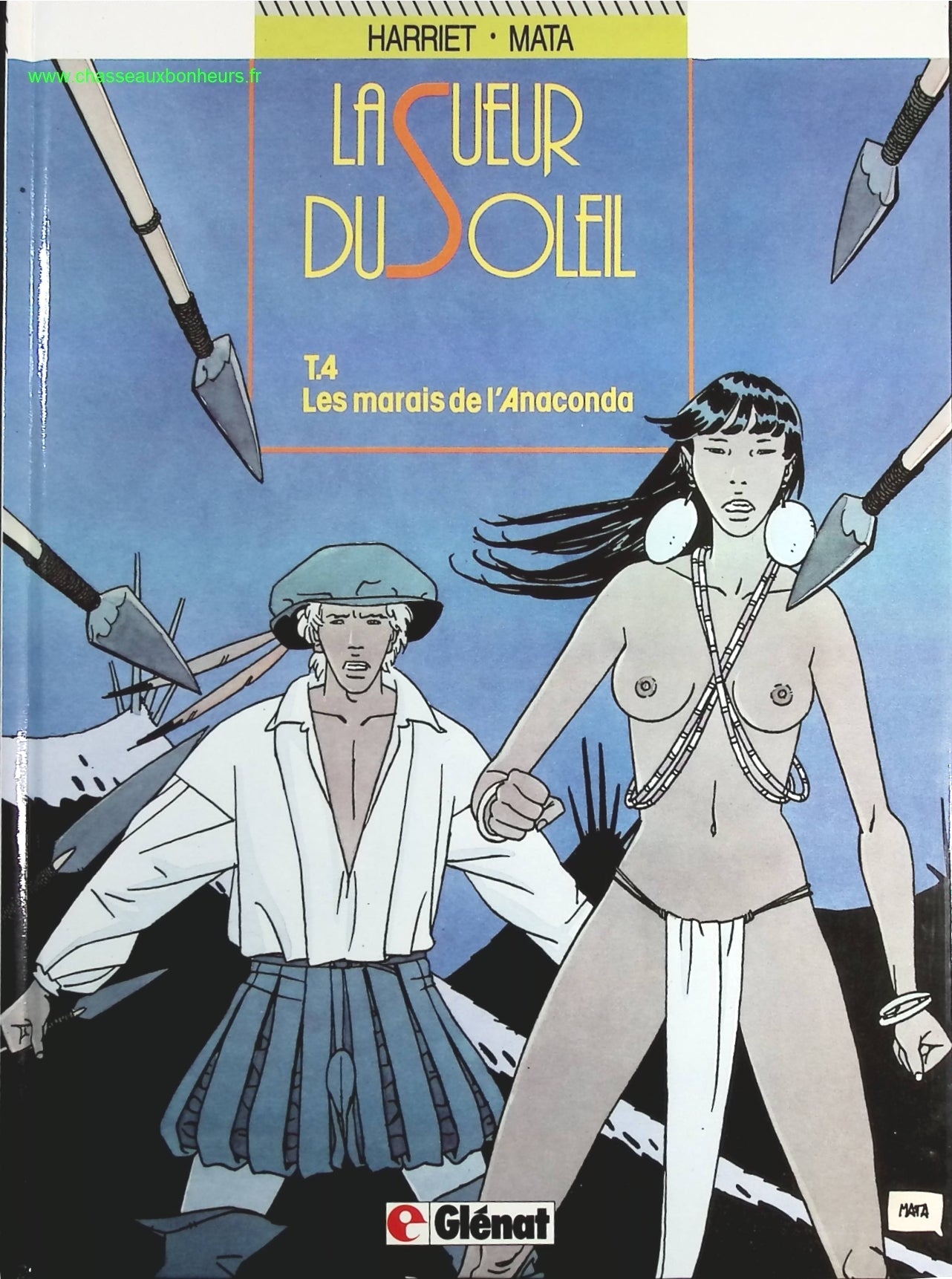 Les marais de l'Anaconda tome 4 - La Sueur du soleil - Gregorio Muro Harriet José Manuel Mata - livre BD
