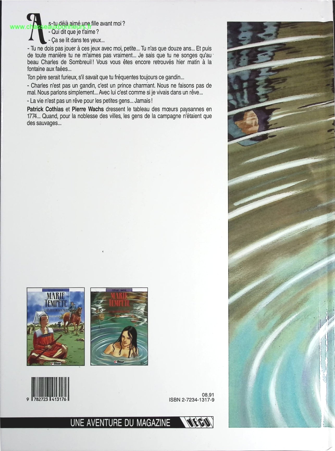 La Fontaine aux Faées tome 2 - Marie Tempête - Patrick Cothias Pierre Wachs  - livre BD