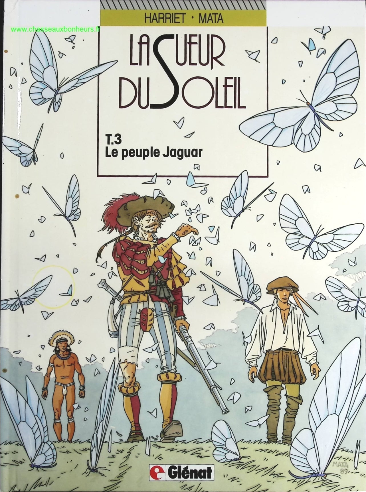 Le Peuple Jaguar tome 3 - La Sueur du soleil - Gregorio Muro Harriet José Manuel Mata - livre BD