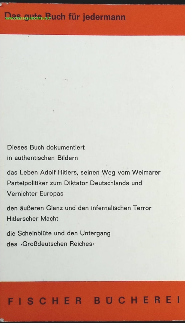 Mein Kampf - Bilddokumentation nach Erwin Leisers Film - livre en Allemand