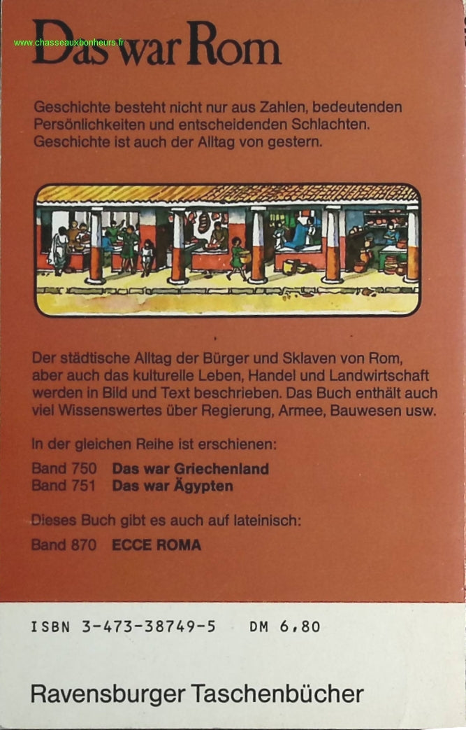 Das war Rom - Anne Millard - livre en Allemand