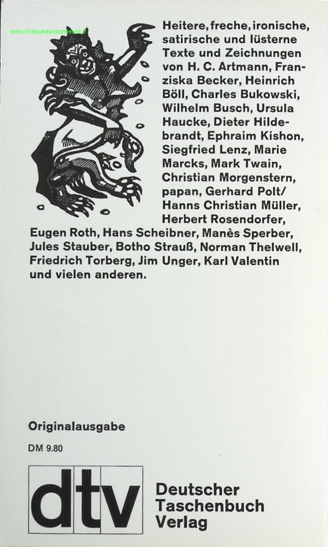 Das Spaßbuch - Geschichten Glossen Gedichte und natürlich - livre en Allemand