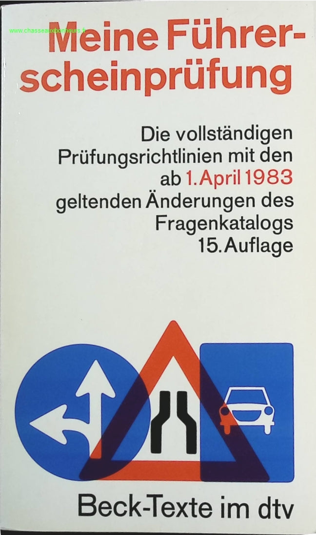Meine Führerscheinprüfung- Collectif - livre en Allemand