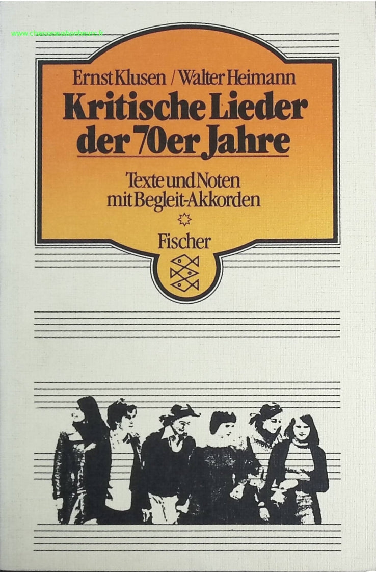 Kritische Lieder der 70er Jahre - Texte und Noten mit Begleit-Akkorden - livre en Allemand