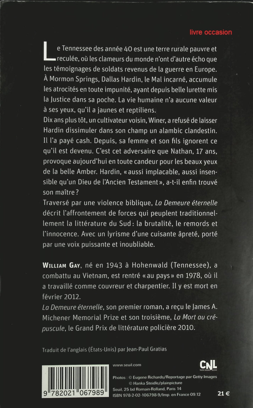 La Demeure éternelle - William Gay - Livre