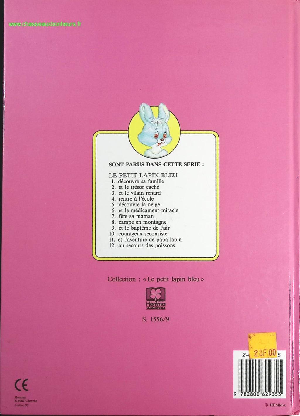 Le petit lapin bleu et le baptême de l'air - Jacques Thomas Bilstein - livre