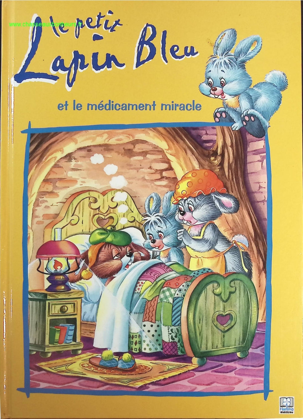 Le petit lapin bleu et le médicament miracle - Jacques Thomas Bilstein - livre