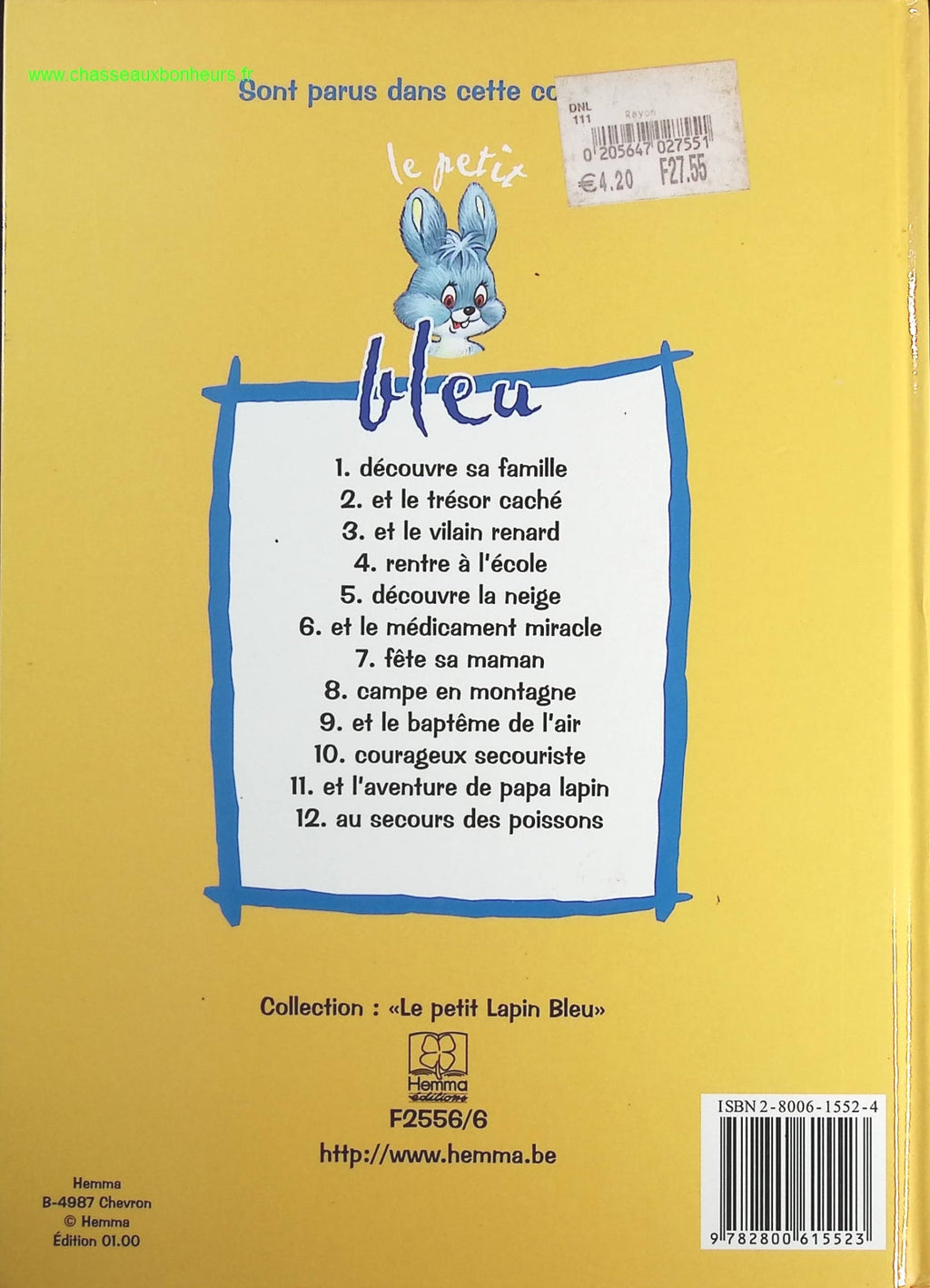 Le petit lapin bleu et le médicament miracle - Jacques Thomas Bilstein - livre