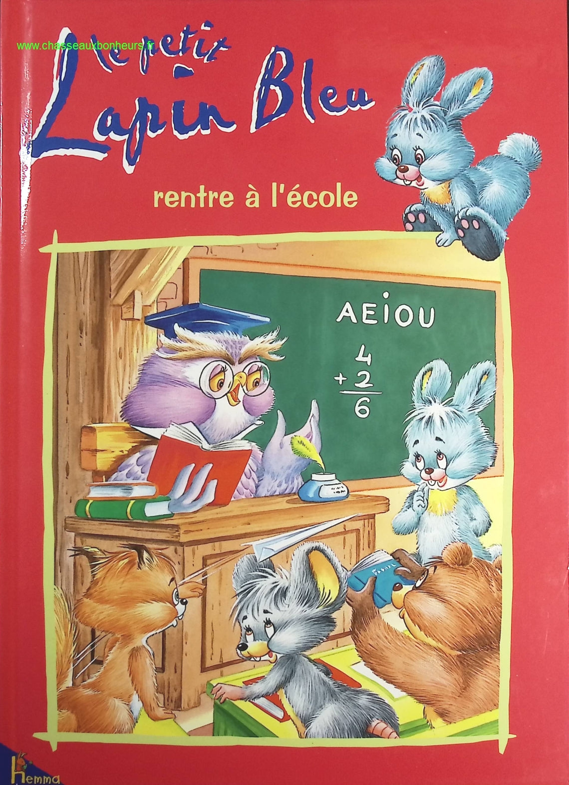 Le petit lapin bleu rentre à l'école - Jacques Thomas Bilstein - livre