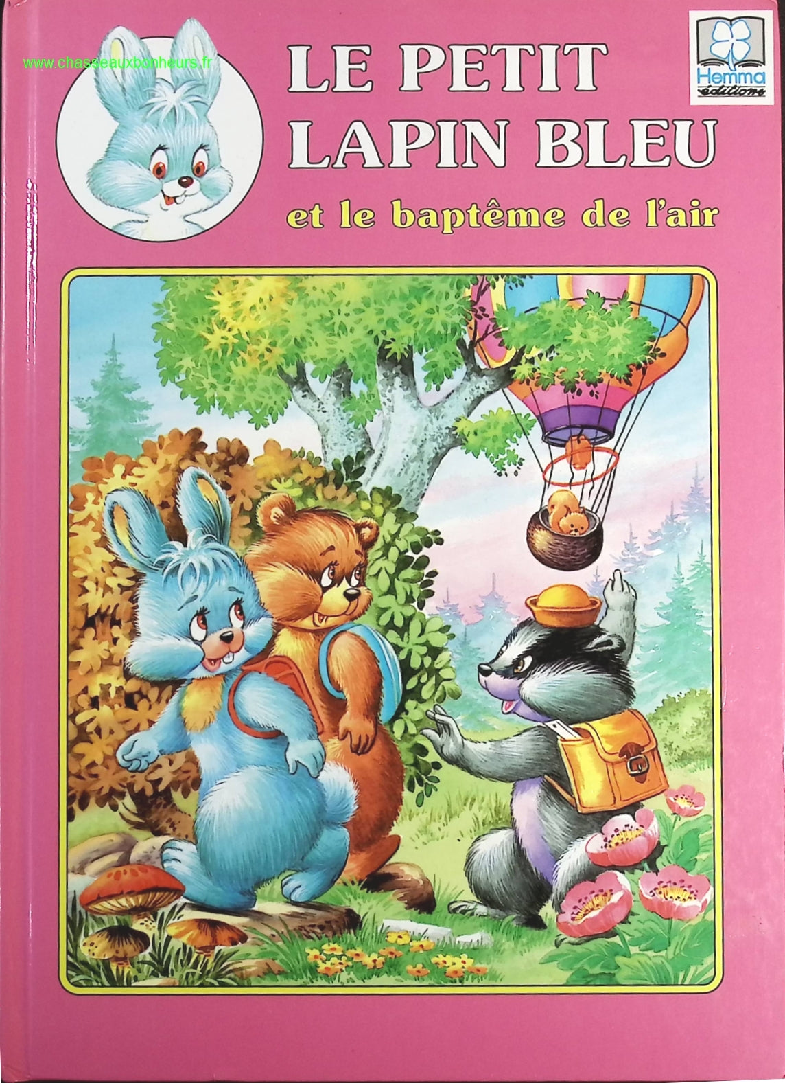 Le petit lapin bleu et le baptême de l'air - Jacques Thomas Bilstein - livre