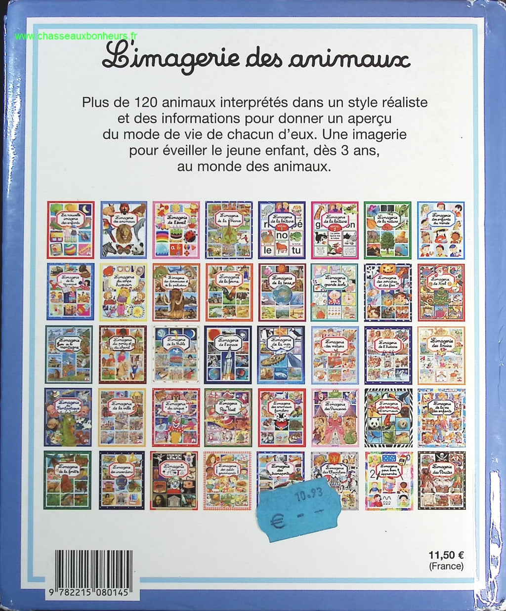 L'Imagerie des animaux - Emilie Beaumont - livre