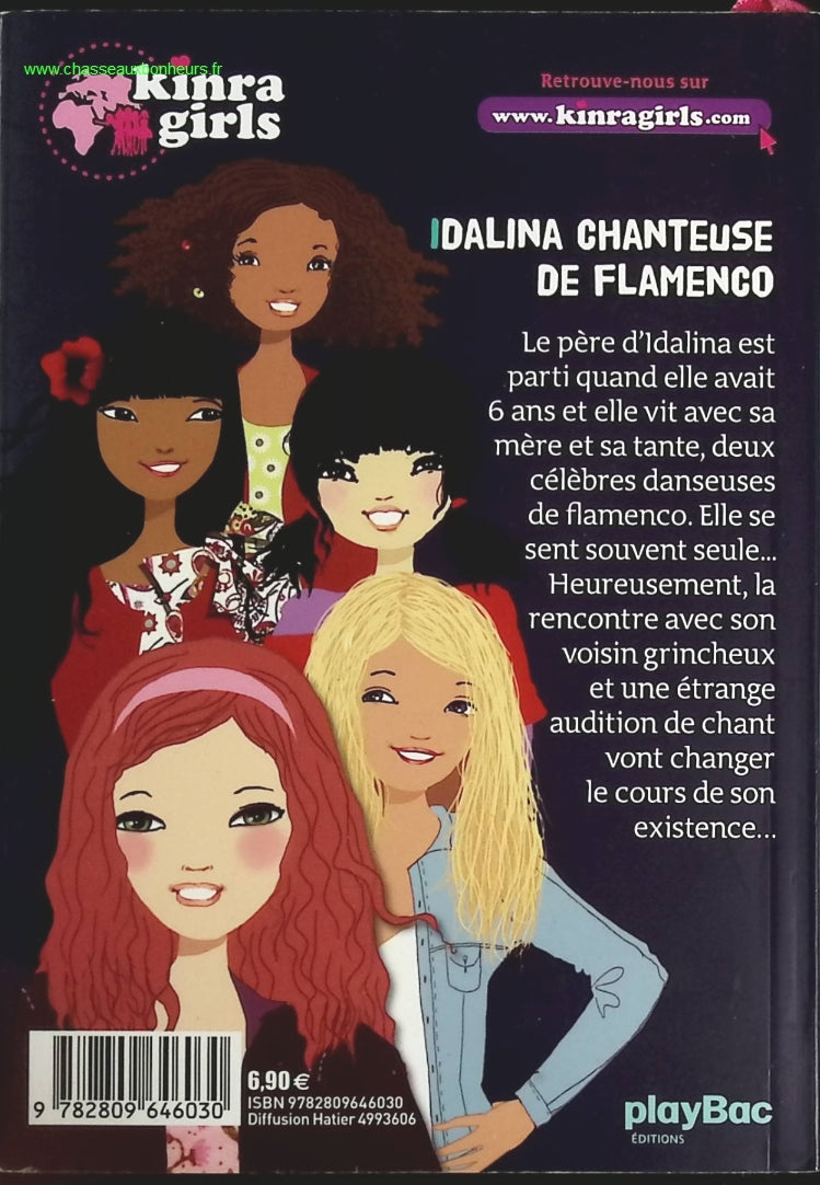 Kinra girls - Idalina chanteuse de flamenco - Moka, Anne Cresci - livre