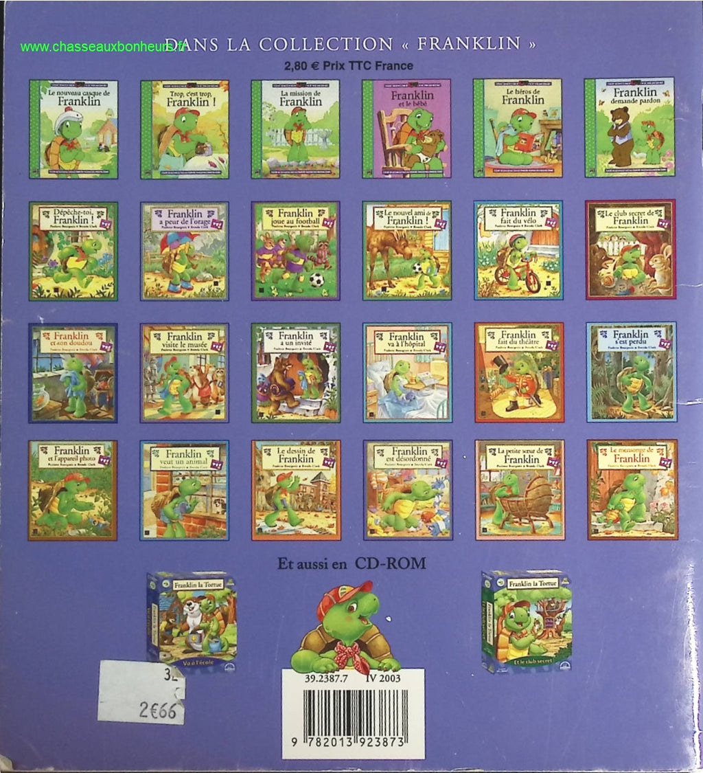 Franklin visite le musée - Paulette Bourgeois, Brenda Clark - livre