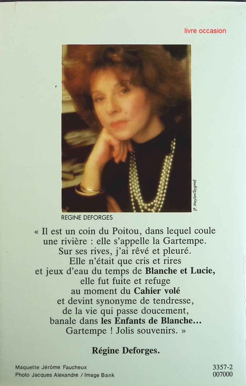 Sur les bords de la Gartempe - Régine Deforges - Livre