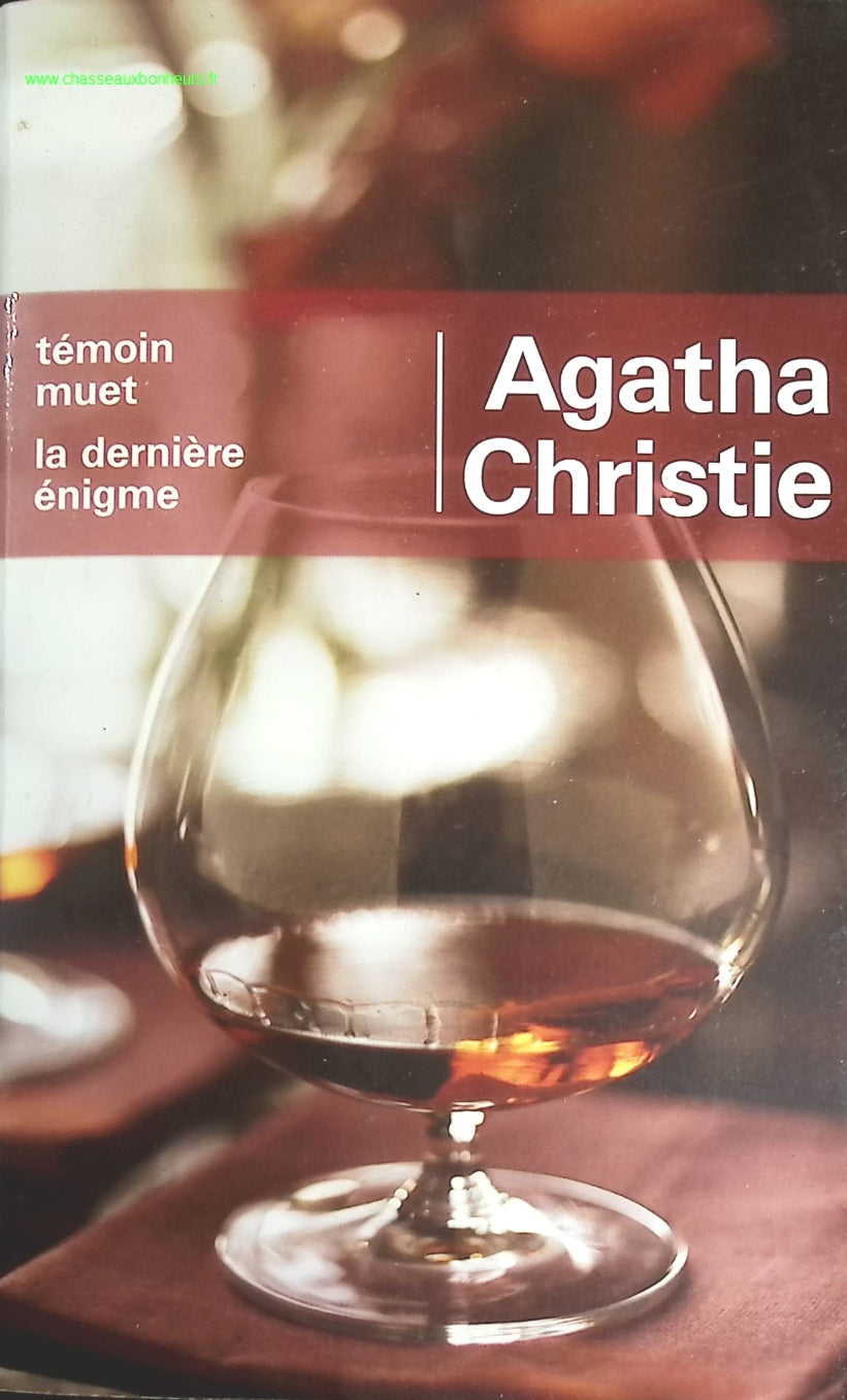 Témoin muet - La Dernière énigme - Agatha Christie - livre