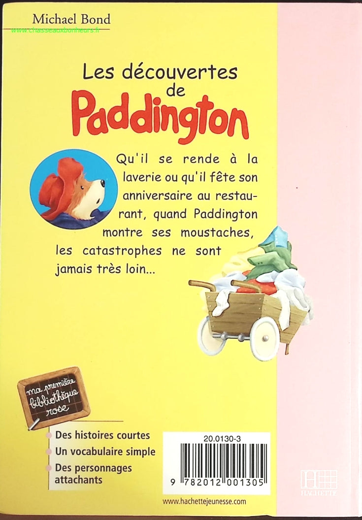 Les découvertes de Paddington - Bibliothèque Rose - livre