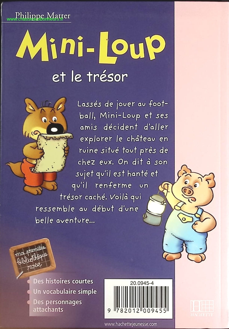 Mini-Loup et le trésor - Bibliothèque Rose - livre