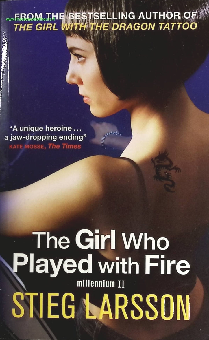 The Girl Who Played with Fire - Stieg Larsson - livre en Anglais