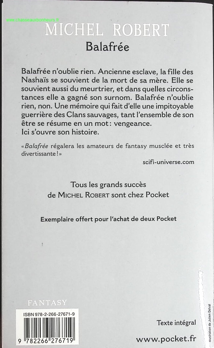 Balafrée - Michel Robert - livre
