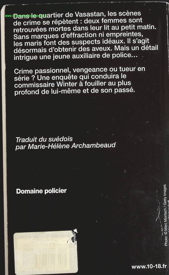 Le Dernier Hiver - Åke Edwardson - livre