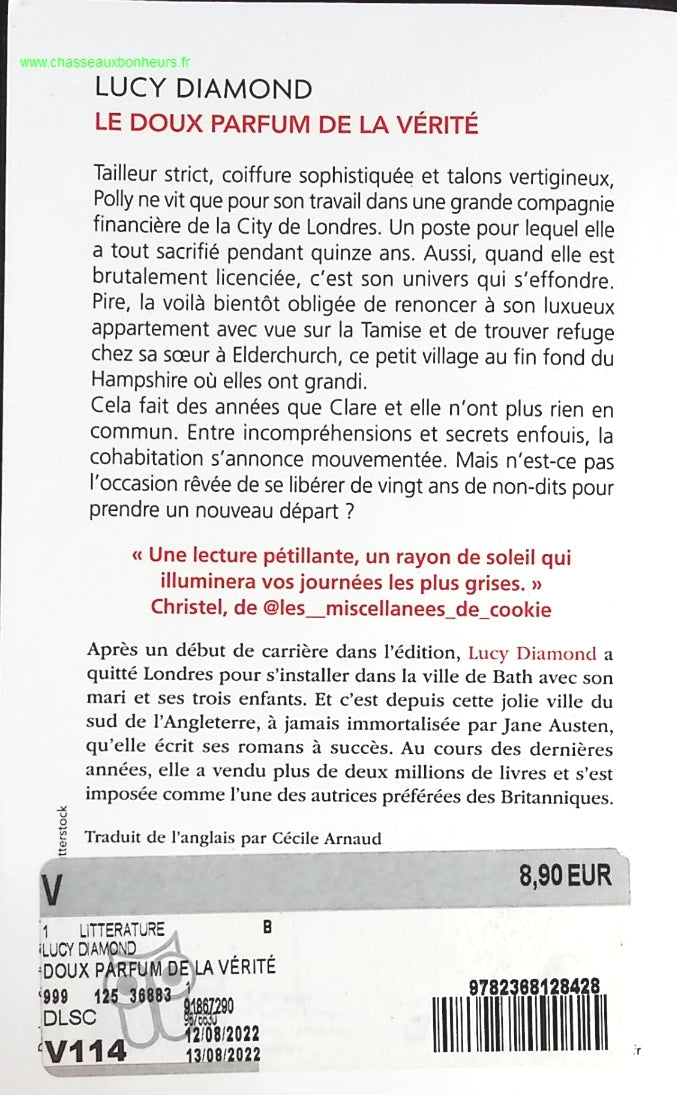 Le doux parfum de la vérité - Lucy Diamond - livre