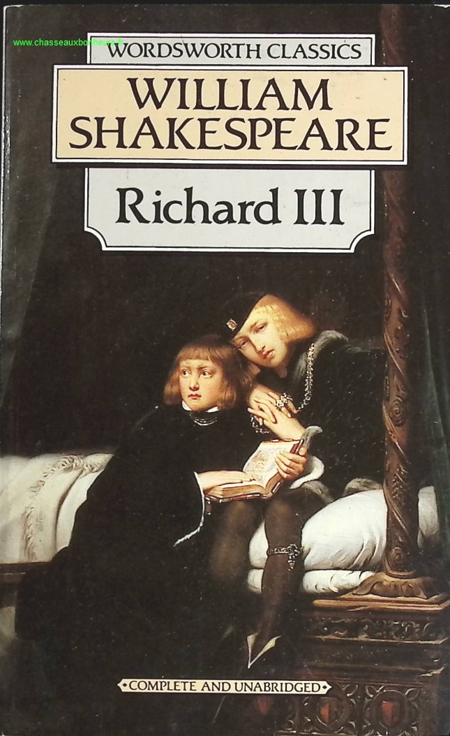 King Richard III - William Shakespeare - livre en Anglais