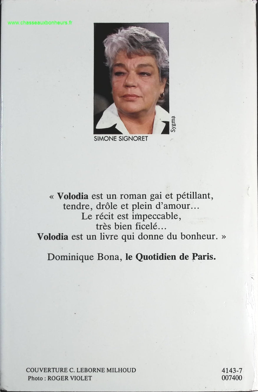 Adieu Volodia - Simone Signoret - livre