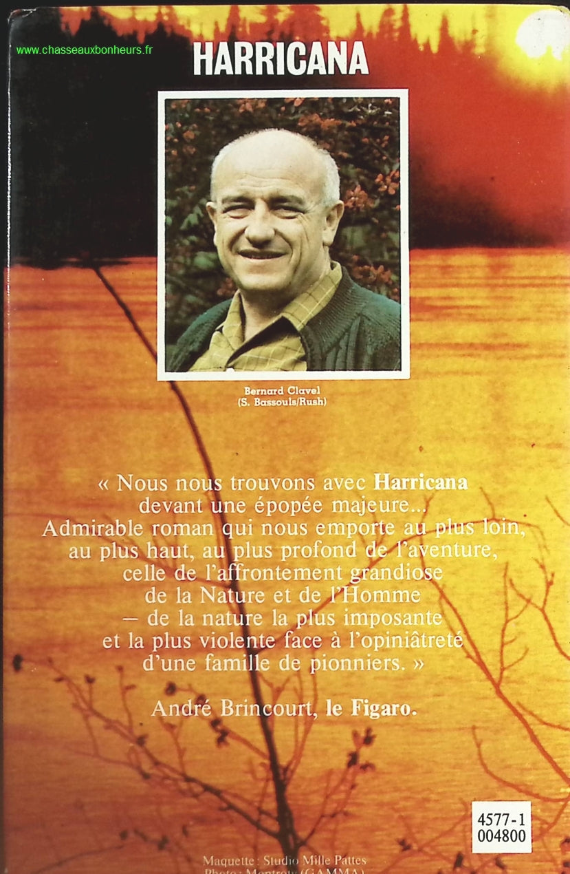 Harricana - Bernard Clavel  - livre