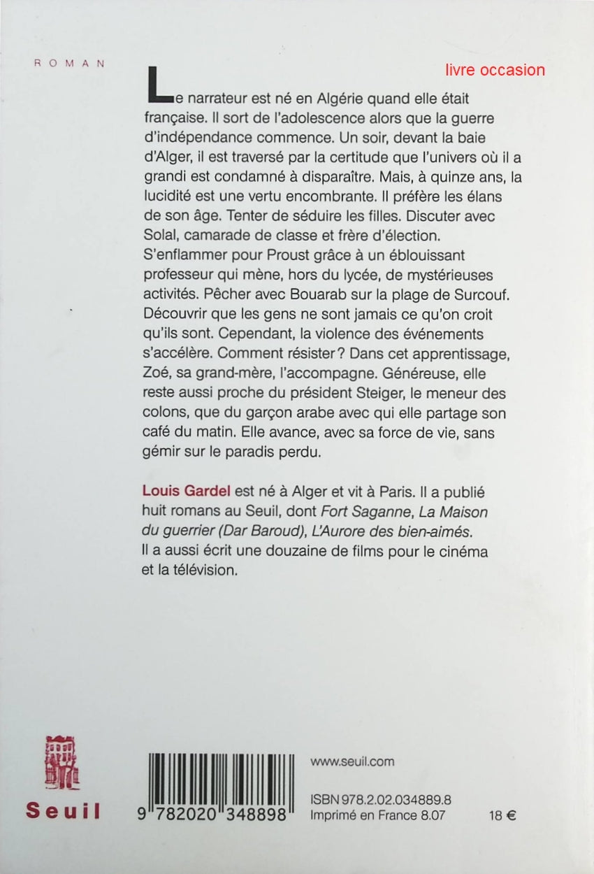 La Baie d'Alger - Louis Gardel - Livre