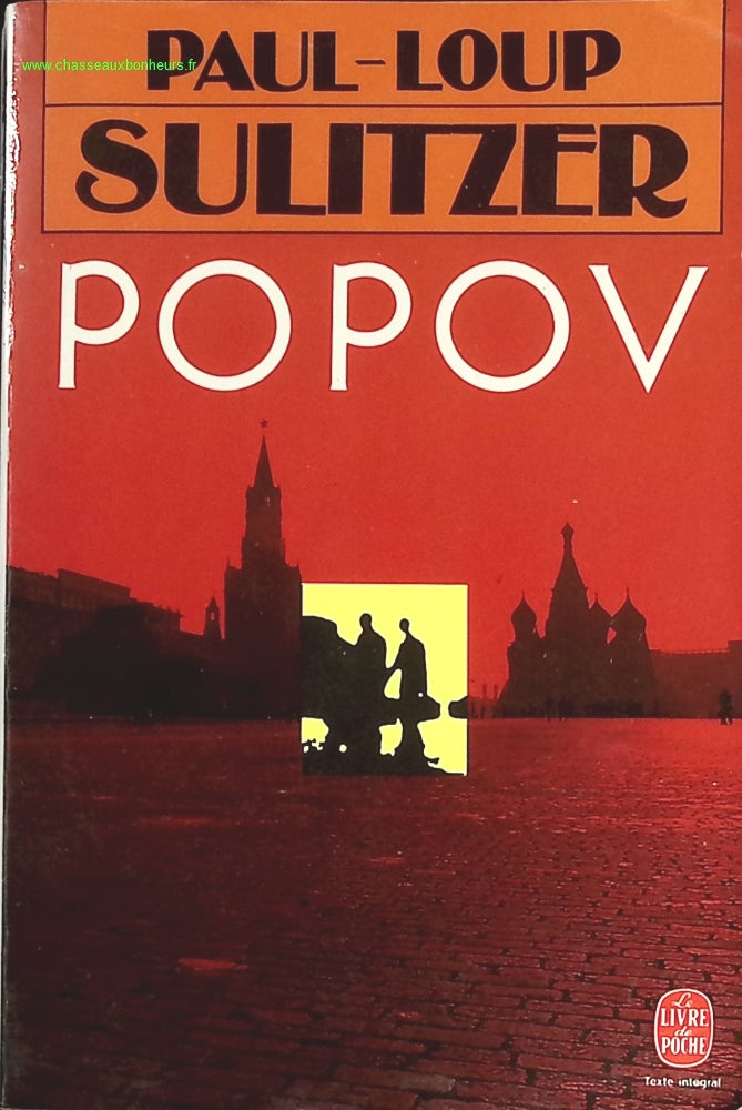 Popov - Paul-Loup Sulitzer - livre