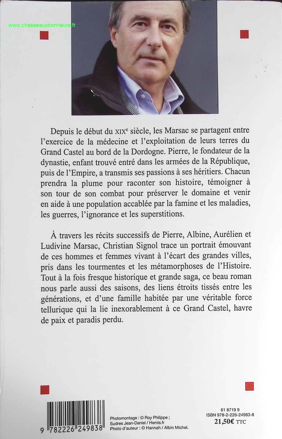 Tout l'amour de nos pères - Christian Signol - livre