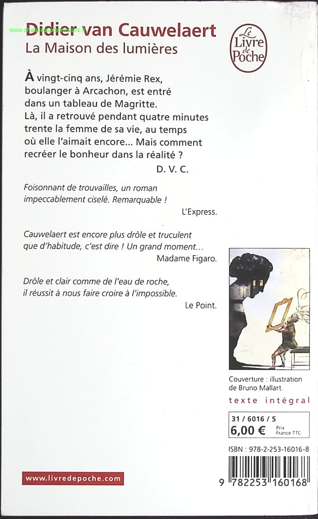 La Maison des lumières - Didier van Cauwelaert - livre