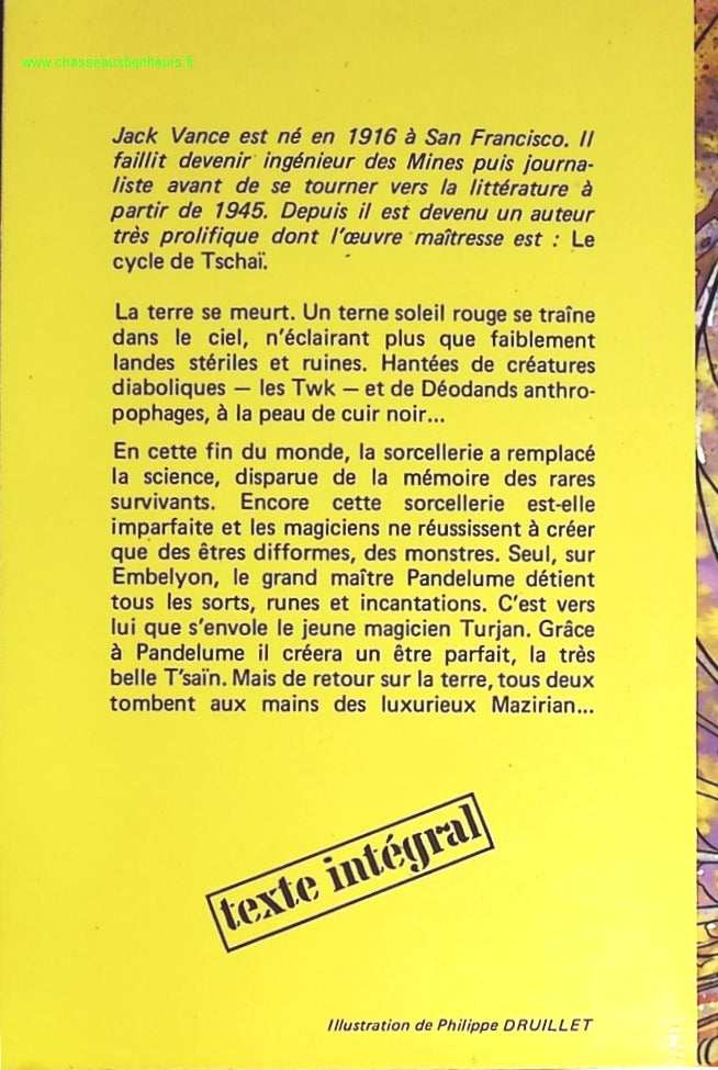 Un Monde magique - Jack Vance - livre