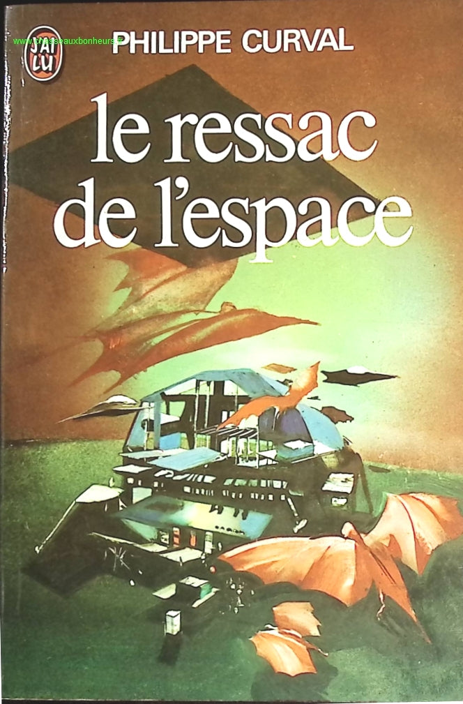 Le ressac de l'espace - Philippe Curval - livre