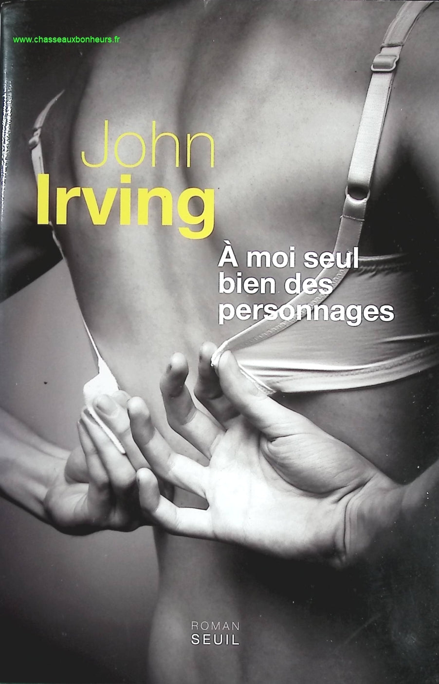 A moi seul bien des personnages - John Irving - livre