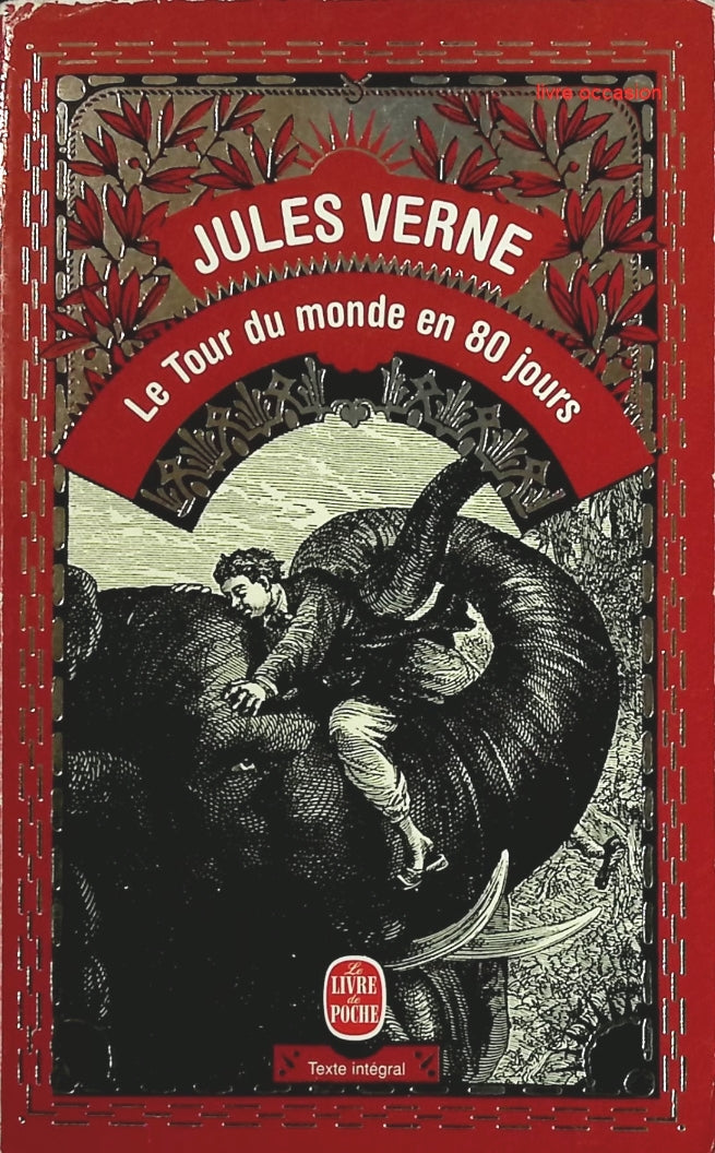 Le tour du monde en quatre-vingts jours - Jules Verne - Livre