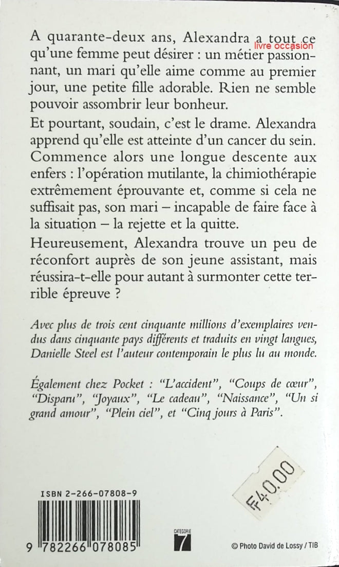 La Foudre - Danielle Steel - Livre