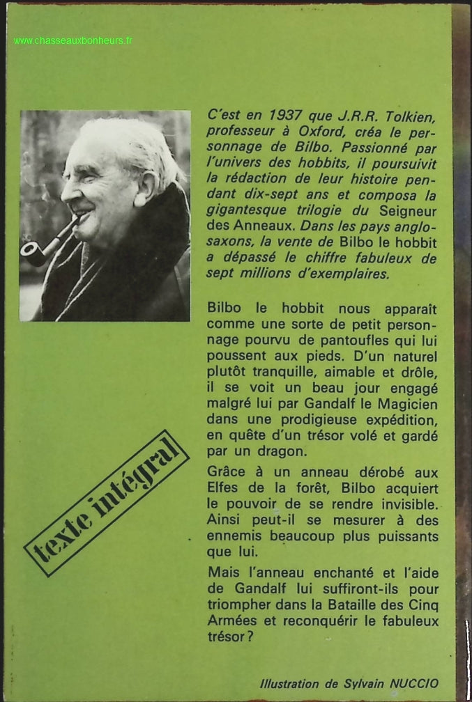 Bilbo le hobbit - J.R.R. Tolkien - livre