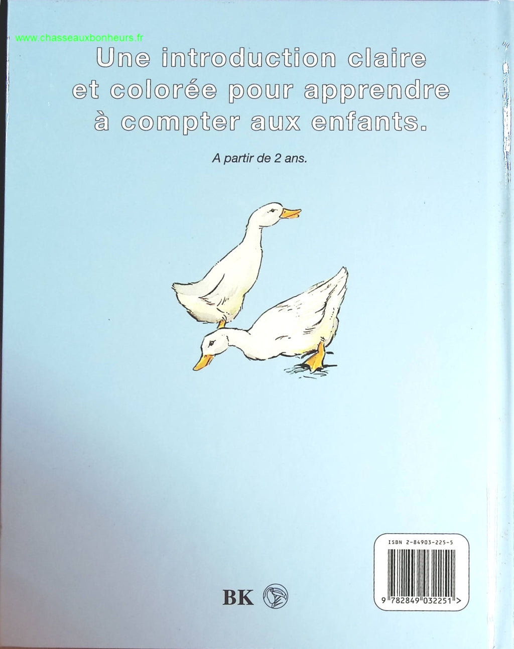 Je compte les animaux - BK - livre