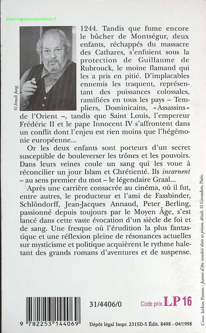 Les Enfants du Graal , tome 1 - Peter Berling - livre