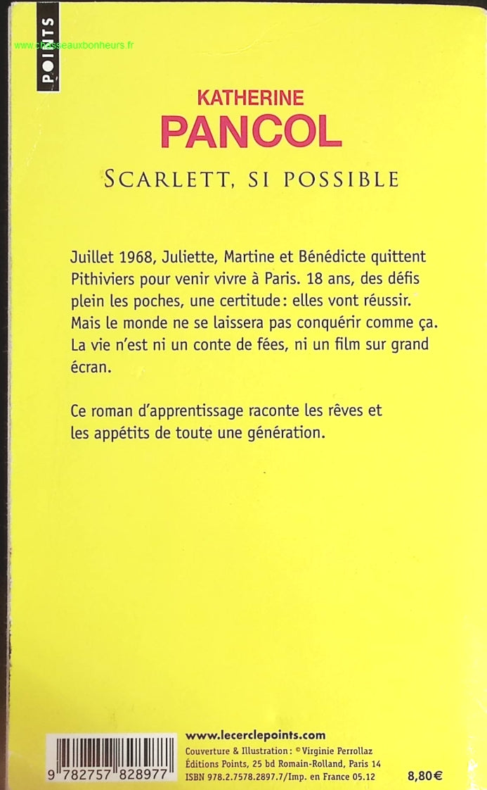 Scarlett, si possible - Katherine Pancol - livre