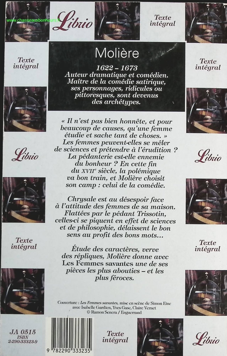 Les femmes savantes - Molière - livre