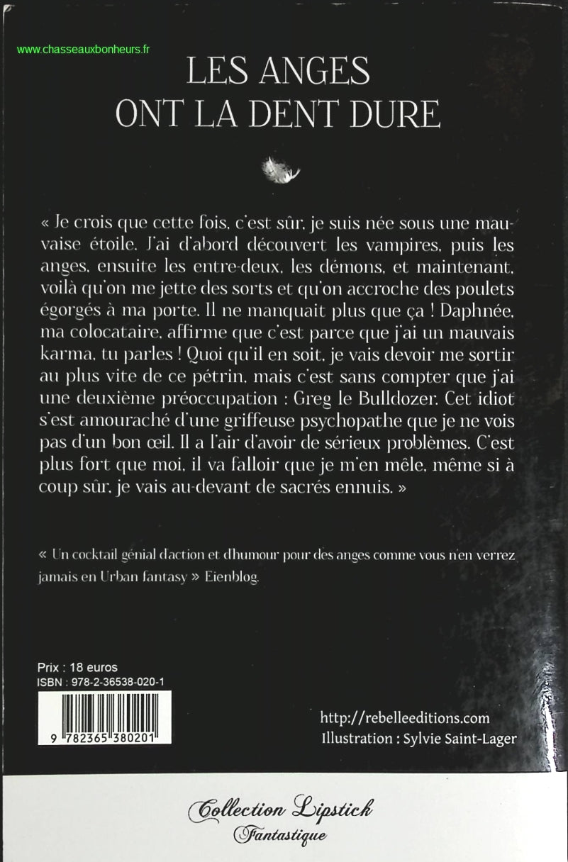 Les anges ont la dent dure - Sophie Jomain - livre