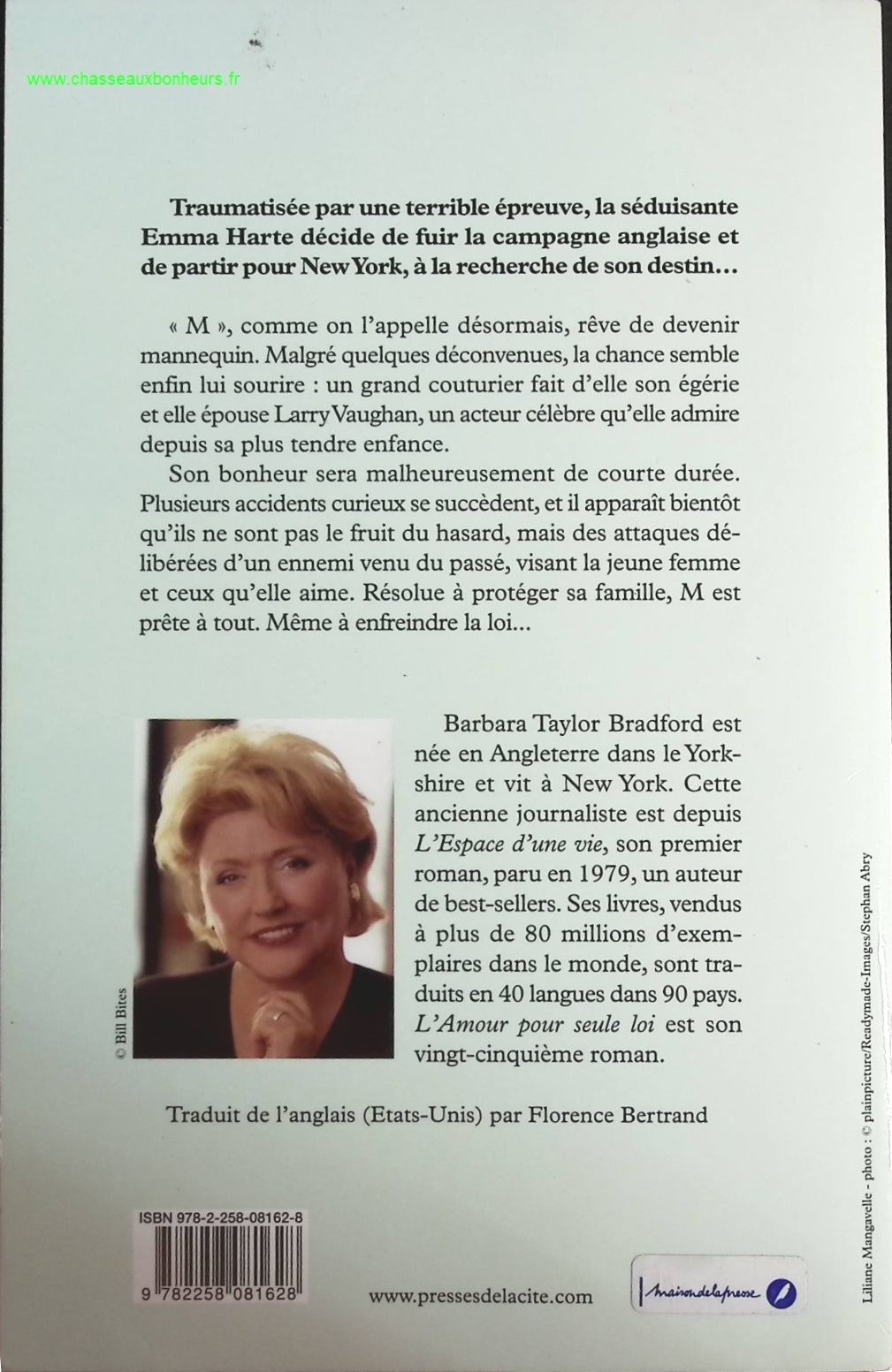 L'Amour pour seule loi - Barbara Taylor Bradford - livre